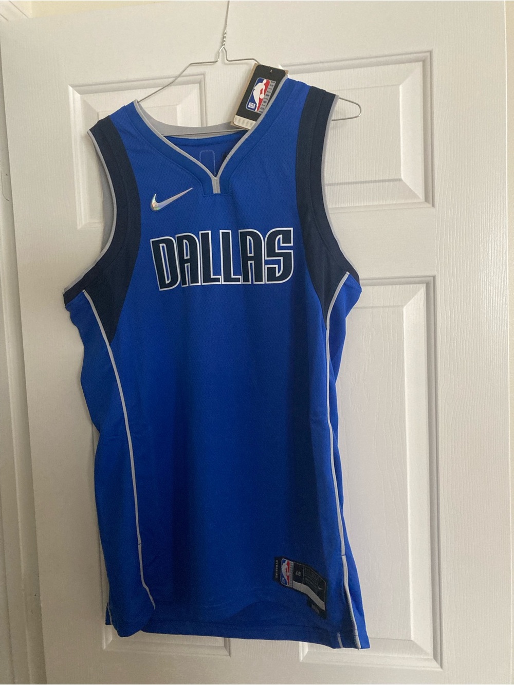Dallas Mavericks Size 48 L Authentic Nike Dri -Fit City Edition Jersey NWT